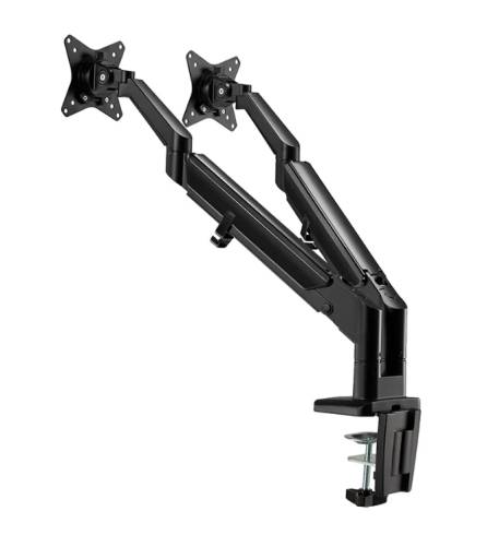 Neomounts Desk Mount ultra flat (clamp/grommet) for 2 Monitor Screens
