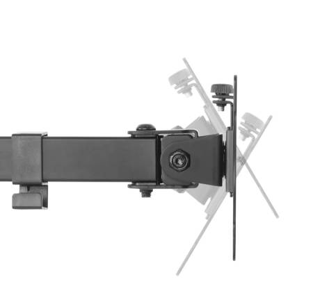Neomounts Desk Mount 2 pivots (clamp/grommet)