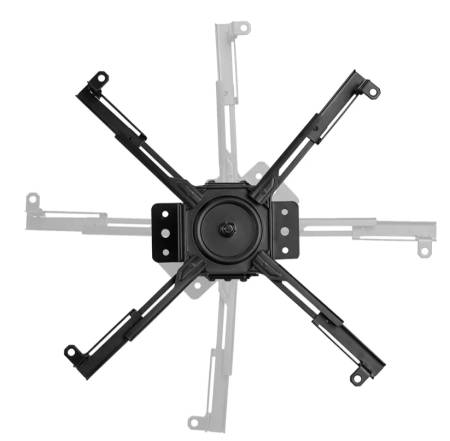 Neomounts Projector Ceiling Mount (height adjustable: 74-114 cm)