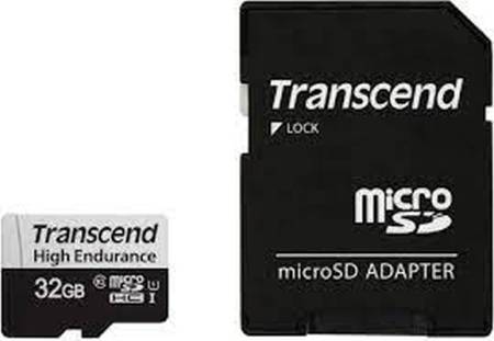 Transcend 32GB microSD w/ adapter U1