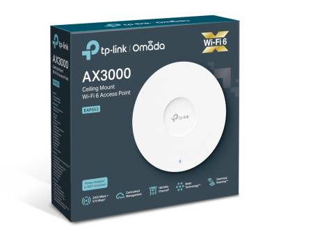 Точка за достъп TP-Link Omada Mesh EAP653 AX3000 Ceiling Mount WiFi 6