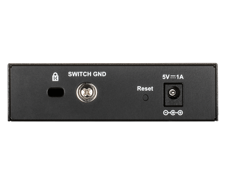 Комутатор D-Link DGS-1100-05V2 5-портов Gigabit Smart Managed