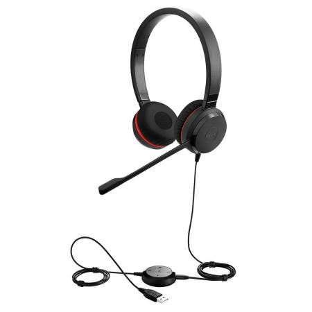 Слушалки Jabra EVOLVE 30 II стерео слушалки