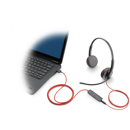 Стерео слушалки Plantronics Blackwire C3225