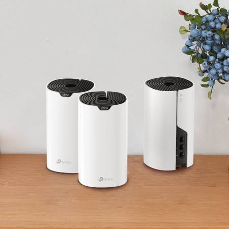 Безжична Wi-fi Mesh система TP-Link Deco S7(3-pack) AC1900