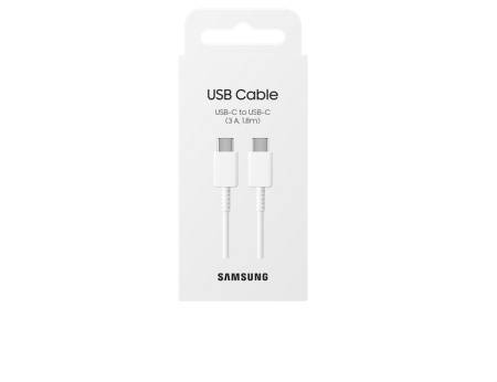 Samsung Cable  USB-C to USB-C 1.8m (3A) White