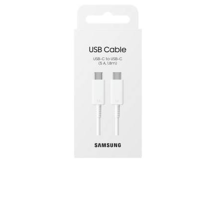 Samsung Cable USB-C to USB-C 1.8m (5A) White