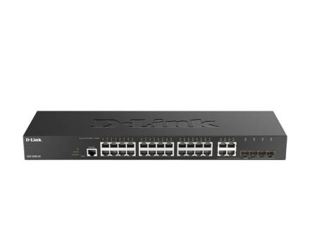 D-Link 24-port Gigabit Managed Switch plus 4 Combo 1000BaseT/SFP