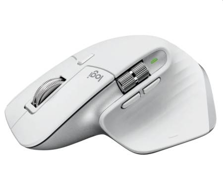 Logitech MX Master 3S For Mac Performance Wireless Mouse  - PALE GREY - EMEA-914