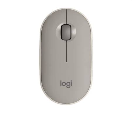 Logitech Pebble M350 Wireless Mouse - SAND - EMEA