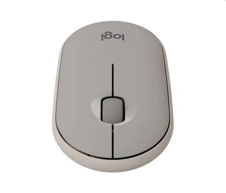 Logitech Pebble M350 Wireless Mouse - SAND - EMEA