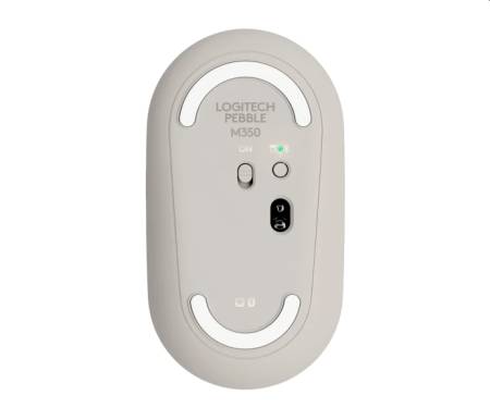 Logitech Pebble M350 Wireless Mouse - SAND - EMEA