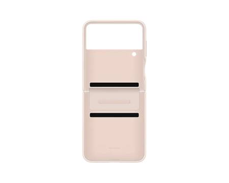 Samsung Flip4 Flap Leather Cover Peach