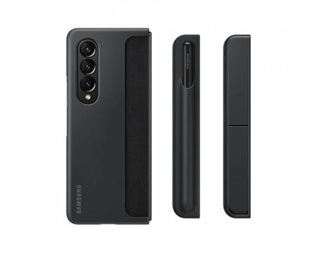 Samsung Fold4 Standing Cover with Pen Black