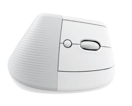 Logitech Lift for Mac Vertical Ergonomic Mouse - OFF-WHITE/PALE GREY - EMEA