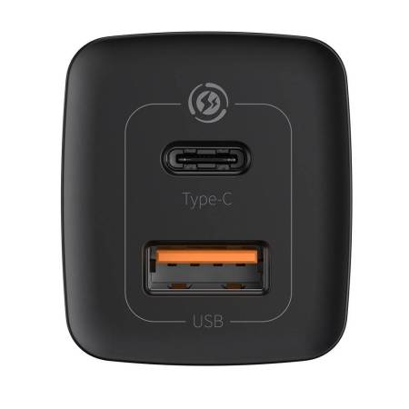 Зарядно устройство Baseus CCGAN2L-B01 GaN2 Lite Fast 65W черно