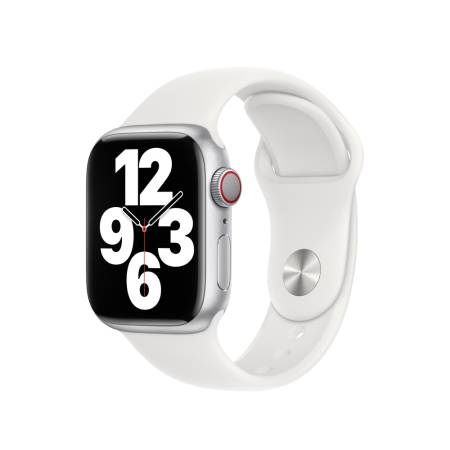 Apple Watch 41mm White Sport Band