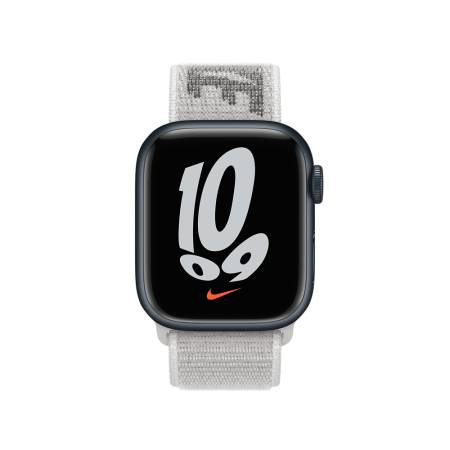 Apple Watch 41mm Summit White/Black Nike Sport Loop