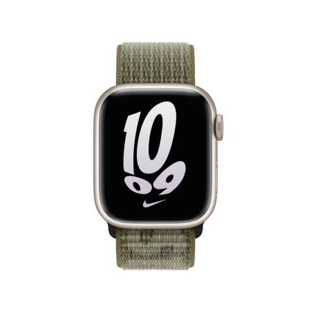 Apple Watch 41mm Sequoia/Pure Platinum Nike Sport Loop