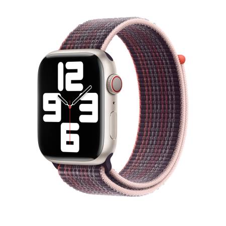 Apple Watch 45mm Elderberry Sport Loop