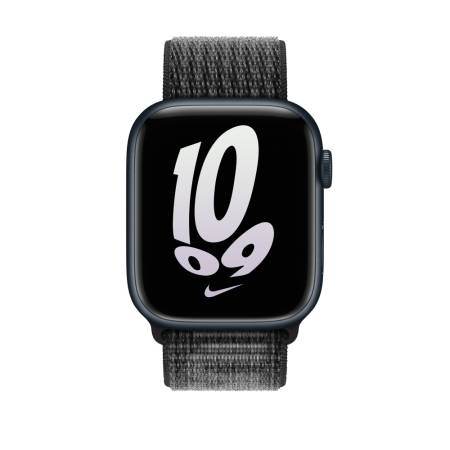 Apple Watch 45mm Black/Summit White Nike Sport Loop