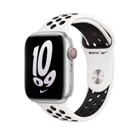 Apple Watch 45mm Summit White/Black Nike Sport Band