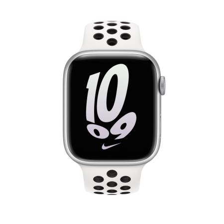 Apple Watch 45mm Summit White/Black Nike Sport Band