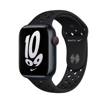 Apple Watch 45mm Black/Black Nike Sport Band