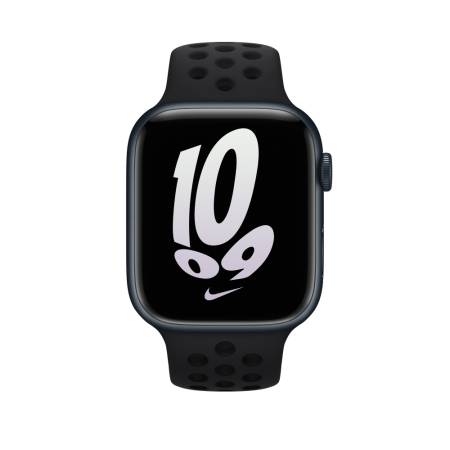 Apple Watch 45mm Black/Black Nike Sport Band