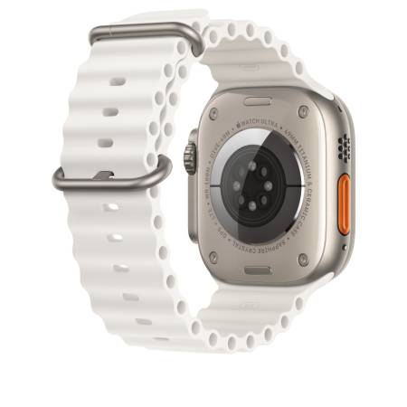 Apple Watch 49mm White Ocean Band