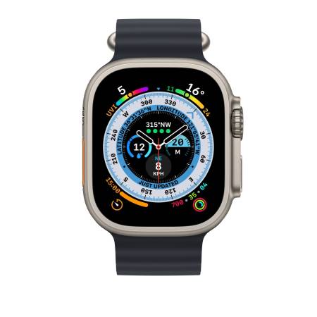 Apple Watch 49mm Midnight Ocean Band