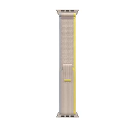 Apple Watch 49mm Yellow/Beige Trail Loop - M/L