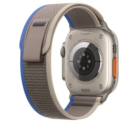 Apple Watch 49mm Blue/Gray Trail Loop - M/L