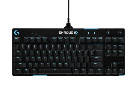 Logitech PRO X Keyboard Shroud Edition - SHROUD - US INT'L - INTNL-973