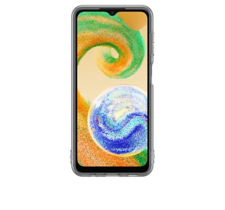 Samsung Soft Clear Cover for Galaxy A04s Black