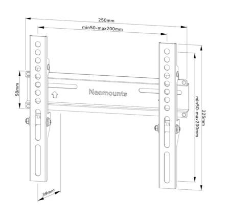Neomounts Screen Wall Mount (fixed