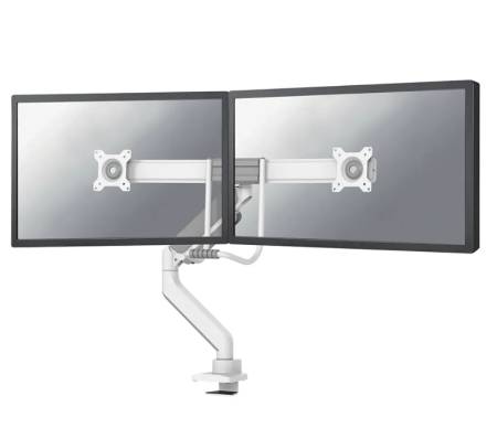 Neomounts Screen Desk Mount 2 screens (topfix clamp & grommet) for 2 Monitor Screens