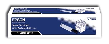 Epson Black Toner Cartridge Aculasr CX21N / NF