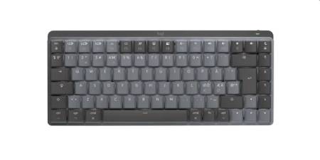 Logitech MX Mechanical Mini for Mac Minimalist Wireless Illuminated Keyboard - SPACE GREY - US INT'L - EMEA