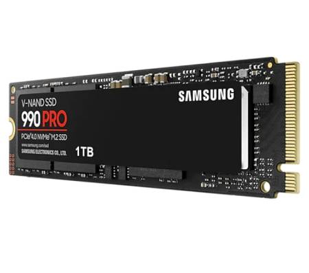 Samsung SSD 990 PRO 1TB PCIe 4.0 NVMe 2.0 M.2 V-NAND 3-bit MLC