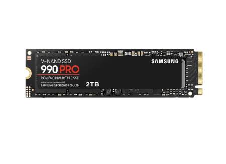 Samsung SSD 990 PRO 2TB PCIe 4.0 NVMe 2.0 M.2 V-NAND 3-bit MLC