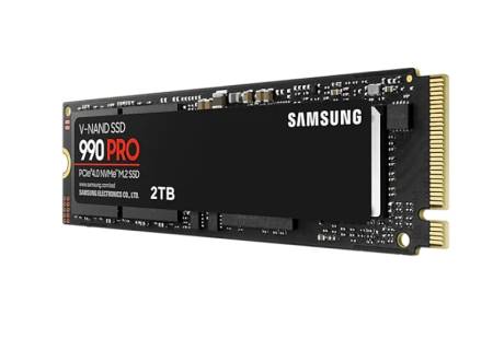 Samsung SSD 990 PRO 2TB PCIe 4.0 NVMe 2.0 M.2 V-NAND 3-bit MLC
