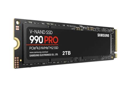 Samsung SSD 990 PRO 2TB PCIe 4.0 NVMe 2.0 M.2 V-NAND 3-bit MLC