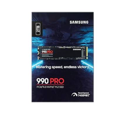 Samsung SSD 990 PRO 2TB PCIe 4.0 NVMe 2.0 M.2 V-NAND 3-bit MLC