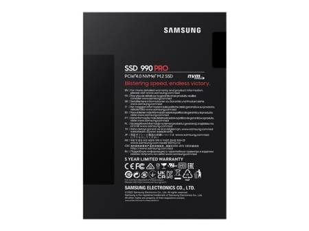 SAMSUNG SSD 990 PRO 2TB M.2 NVMe PCIe 4.0