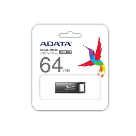 ADATA UR340 64GB USB 3.2 Black