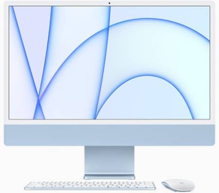 Apple 24-inch iMac with Retina 4.5K display: Apple M1 chip with 8-core CPU and 8-core GPU