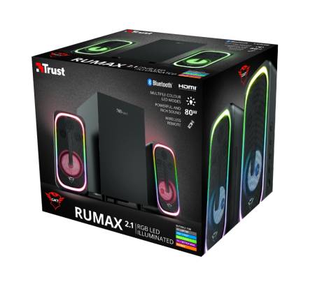 TRUST GXT 635 Rumax 2.1 RGB Bluetooth Speaker Set