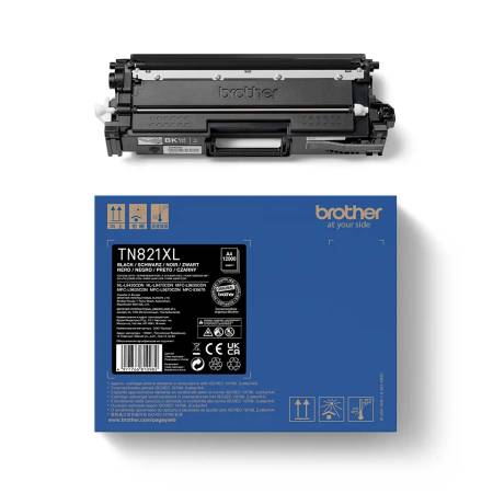 Brother TN-821XLBK Black Toner Cartridge High Yield