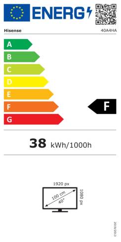 Hisense 40" A4HA